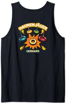 Daubenjäger GERHARD Stockschütze Asphaltstock Stocksport Tank Top