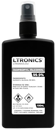Isopropyl Alcohol Premium ACS BP Grade 99.9% IPA Rubbing Alcohol Isopropanol - 100ml Spray Cap