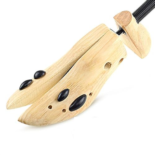 AYKANING Schuhspanner，Schuhdehner 1 STÜCKE Schuhspanner Schuhspanner Unisex Schuhspanner Klein/Mittel/Groß for Frauen Mann Verstellbare Holz Pumps Stiefel Expander Bäume Größe(S)