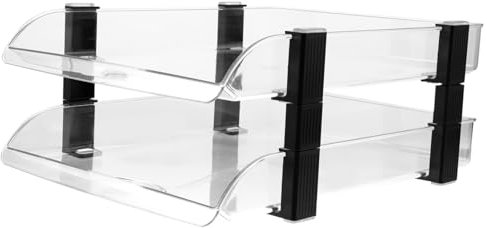 SEWACC Schreibtisch-organizer und Aufbewahrung Modernes Design Papierablage Akten-organizer Büro-schreibtisch-organizer für Zu Hause
