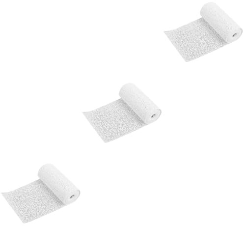 Didiseaon Kit De Réparation D'Ancrage De Maçonnerie Pour Cloisons Sèches 3 Rouleaux Papier De Verre Plâtre Pour Modèle Ruban Adhésif Double Face Ruban Abrasif Pour Fissures Murales