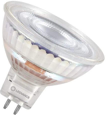 LEDVANCE 10x LED-Strahler, GU5.3, 2700K Warmweiß, 6,5W, 621 Lumen, 36° Abstrahlwinkel, Ersatz für 50W Halogen, 12V, Nicht Dimmbar, 10er SPARPACK