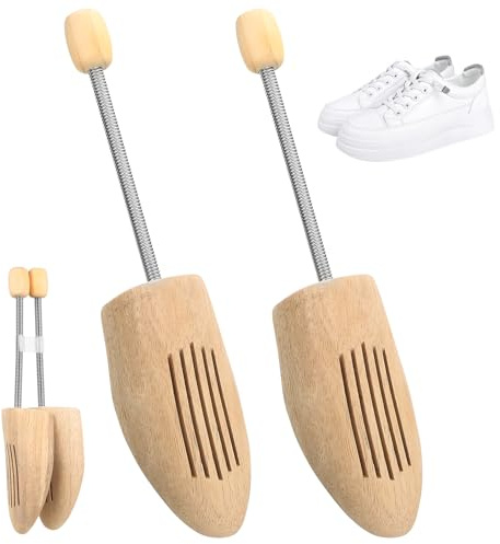 Jttxiu 1 Paio Tendiscarpe Legno Uomo Donna, Allarga Scarpe uomo Donna, Tendiscarpe Tendi Scarpe Regolabili Mantiene la Forma