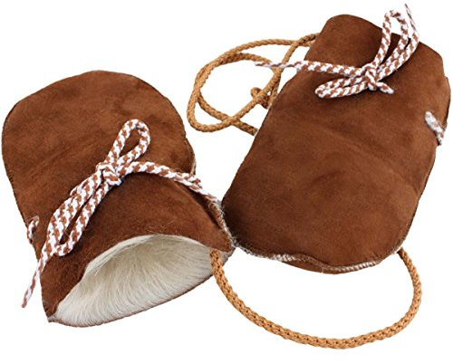 Sonia Originelli Baby Fausthandschuhe Lammfell Kordel Fäustlinge Handschuhe