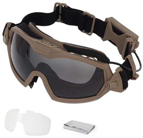 WISEONUS version taktisk airsoft paintball glasögon regulator skyddsglasögon för snowboard skidåkning jakt sport skytte