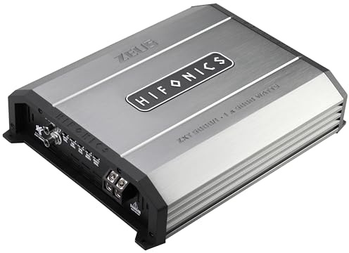 Hifonics ZXT5000/1 | Amplificatore Mono Ultra Class D con 1 x 1800/3100/5000 Watt/RMS @ 4/2/1 O