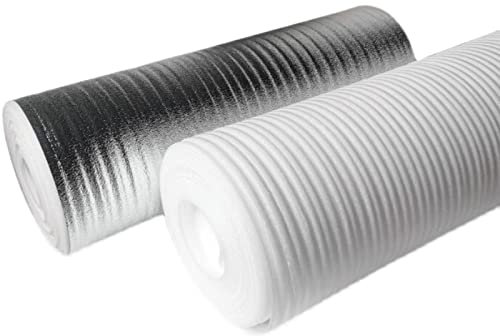 HARICSET Isolamento Anticalpestio Sottopavimento per Laminato Spessore 2mm di Isolamento Acustico da Calpestio Isolamento del Pavimento per Parquet Laminato(Size:1 * 35m)