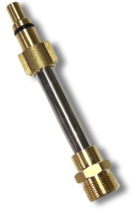 M&M Smartek Schnellkupplung Adapter für Kärcher/Parkside/Lavor M22x1,5 AG | Verbindet Hochdruckreiniger, Pistole, Schlauch oder Zubehör; passend für Kärcher, Parkside, Lavor/Ferrix, M22x1,5 AG.