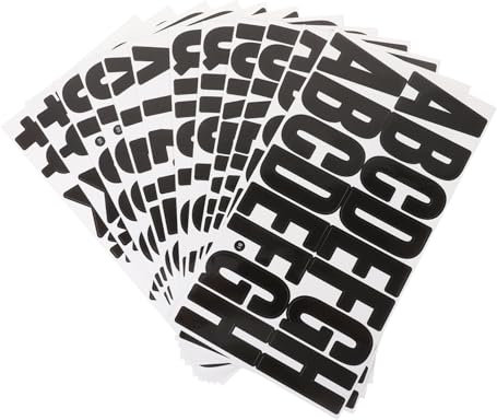 2 Sätze buchstaben aufkleber vinyl sticker Buchstabenaufkleber selber machen Türschild-Buchstabenaufkleber Planen Bulletin-Buchstaben-Aufkleber Bulletin-Aufkleber Vielfalt Dachi