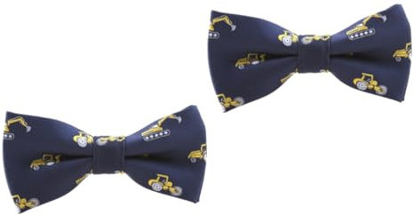 GALPADA 2stücke Junge Mädchen Fliege Verstellbar Cartoon-muster Für Jungen Für Feste Hochzeiten Und Freizeitaktivitäten Aus Polyester Gefertigt Leicht Tragbar Bringt Spaß Und Gute