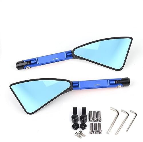 Lenkerendenspiegel Für K&AWASAKI Für Z900 Für Z1000 Für Z800 Für Z750 Für Z650 Für Z300 Für Z250 Für Z125 Universal Motorrad Spiegel Seitenrückspiegel(4,Big Mirror)