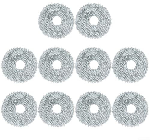 Wischtuch-Ersatz für KaringBee S7 für Omni Staubsauger, entworfen, um mit Standardmontage zu funktionieren (10 Stück)