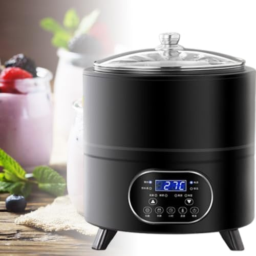 Yogurtera 8l/12l Con Control Inteligente De Temperatura Black-12L