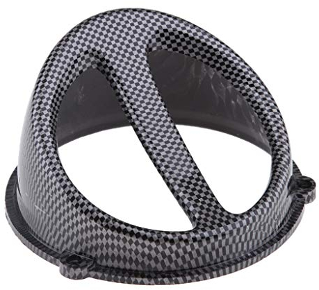 Coperchio Ventola Deflettori Aria Intermedia Bstidor per Scooter GY6, Fibra di Carbonio