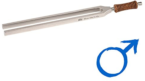 Sonic Energy Planeten Therapie Stimmgabel – Mars 144,72 Hz / D3 – Für Meditation, Klangheilung, Entspannung – Inkl. Baumwolltasche (TTF-MA)