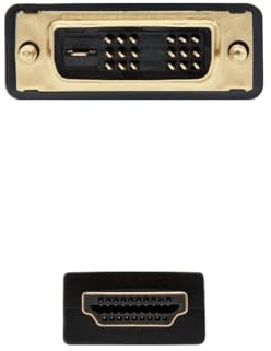 blendend 1,8 m DVI till HDMI DVI 18 + 1/M till HDMI A/M-kabel, perfekt för anslutning av videoenheter och multimedienjutning.