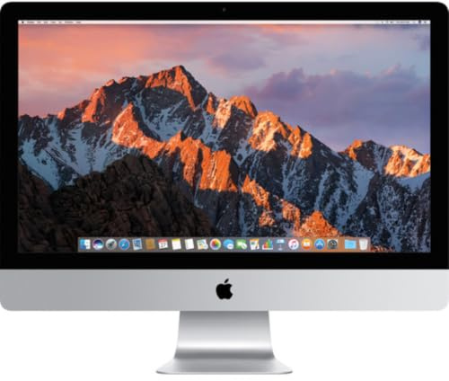 Apple iMac 27-inch (2017) Retina 5K Display – Intel Core i5 Quad-Core All-in-One Desktop, Stunning 5K Resolution, macOS Experience (C Grade)