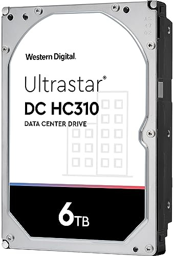 Western Digital 6TB Ultrastar DC HC310 SATA HDD - 7200 RPM Class, SATA 6 Gb/s, 256MB Cache, 3.5 - HUS726T6TALE6L4