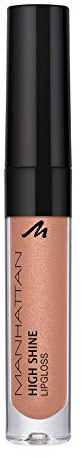 Manhattan High Shine Lipgloss, Glänzender Lipgloss für ein intensiv schimmerndes Finish auf den Lippen, In der Farbe 220