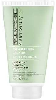 Paul Mitchell Clean Beauty Smooth Anti-Frizz Leave-In Treatment – vegane Haarpflege für geschädigtes Haar, Haar-Kur mit Mandel-Öl – 150 ml