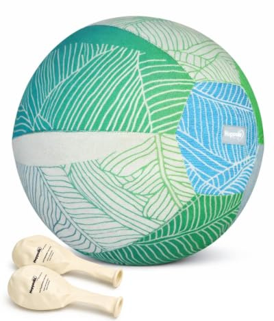 Hoppediz Ballonhülle Stoffball für Kinder, Grenada creme