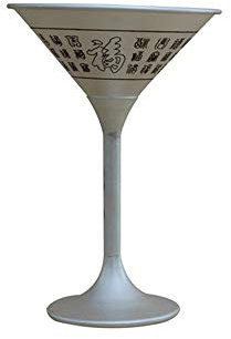 XXSC-ZC Sterling Silver Wine Glass, Red Wine Champagne Cocktail White Wine Brandy Glass, Juice Glass, Coffee Cup, Vintage Tall Silver Wine Glass,50ML