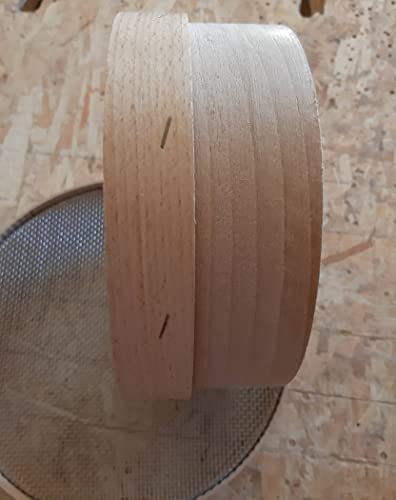 Setaccio In Legno di Faggio Per Mollica,Pan Grattato,frumento,Cereali,Avena (Diametro ø cm 30)