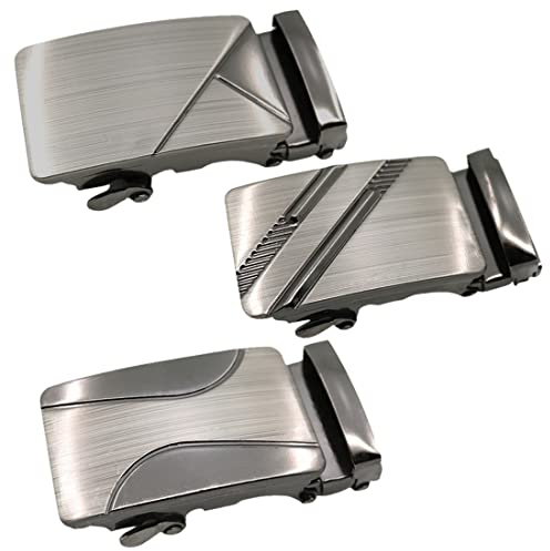 XPEX 3 Stück Gürtelschnalle herren,Belt buckleBuckle Wechselschließe Gürtelschließe,Passend für die meisten Gürtel