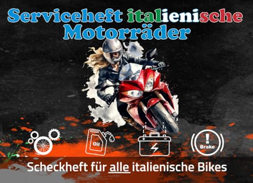Service-Heft für italienische Motorräder: Service- bzw. Scheck-Heft für alle italienische Motorrad Modelle