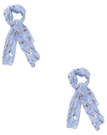 GALPADA 2stücke Cotton Scarf Mit Hot Stamping Modischer Langer Schal Für Frauen Leicht Und Vielseitig Für Anlässe Und Jahreszeiten Grün