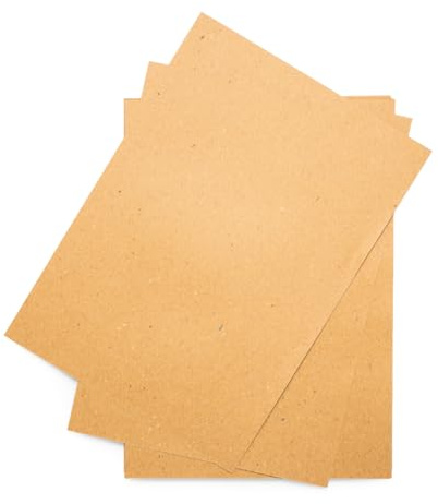 Hawksbill Brown Kraft Paper A4,100 Sheets 100 GSM Brown Kraft Paper for Crafts Origami Art