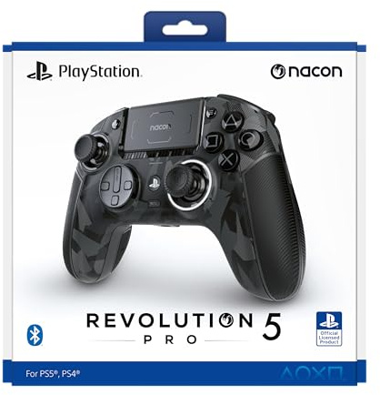 Manette Nacon Revolution 5 Pro pour PS5 et PS4 Bluetooth Noir