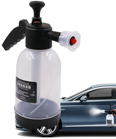 Auto Schaumsprüher | Druckpumpensprüher | Tragbare Gießkanne für Auto | Handheld Schaumsprüher für Auto | Schaumsprüher für Garten, Auto Reinigung Schaumsprüher Innen und Außen Drucksprüher