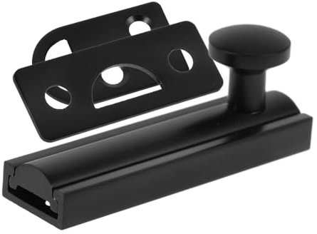 Hoement Serrure De Porte Coulissante Loquet De Sécurité Domestique Pour Porte Intérieure Protection Sans Percer
