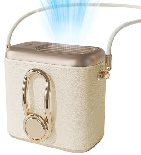 Ventilador portátil recargable | Ventilador de mano de refrigeración personal | Cool Gadgets enfriador de aire recargable personal, 3 velocidades de refrigeración para senderismo, camping