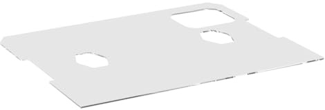 Sharplace Aquariumdeckelabdeckung, Aquariumdeckel Anti-Springen für Aquarien ohne Mittelstreben, einfache Installation, DIY, mit Fütterungsfenster, 370 X 200 X 4 Mm
