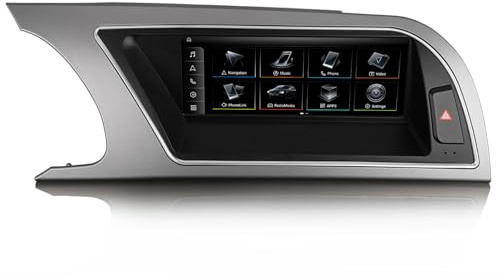 8.8 Qualcomm 8-Core 4GB+64GB Android 14 Autoradio Bluetooth per Audi A5 S5 RS5 2009-2016 Supporta GPS Navigatore IPS Screen OEM Radio Senza fili CarPlay Android Auto WiFi 4G TPMS DAB+ Canbus MMI SWC