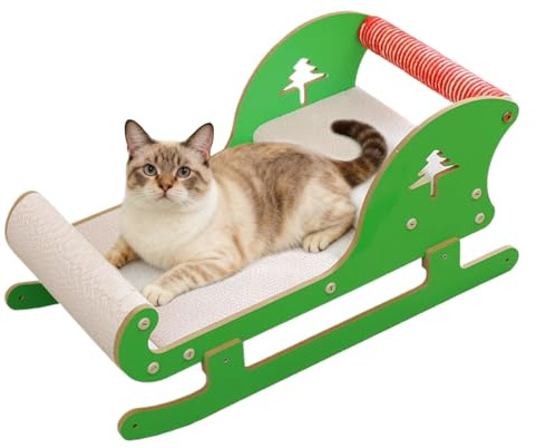 Inomhus katt griffelbräda - slitstarka kattungar griffelleksaker, kattsäng lounge - för kattunge liten medium inomhus utomhus vardagsrum trädgård hals