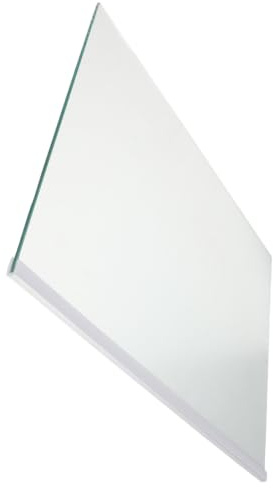 HOLIDYOYO Estante de Vidrio Templado para Refrigerador 400X280 MM Borde Recubierto Separador Resistente y Transparente para Repuesto Congelador y Organización de Cocina
