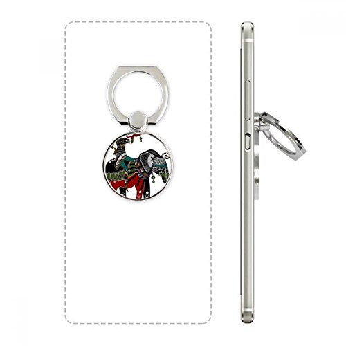 DIYthinker Elephant Trekking China Minority Dressing Cell Phone Ring Stand Holder Bracket Universal Smartphones Support Gift