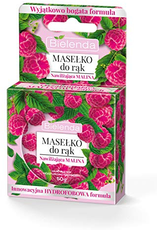 Bielenda Maschera per le mani al lampone idratante, 50 g