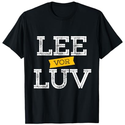 Lee vor Luv Segeln Wind abgewandte wind zugewandte Outfit T-Shirt