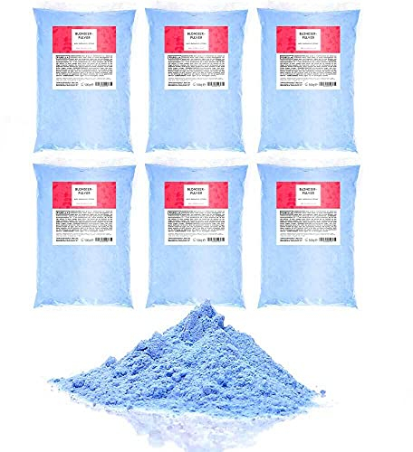 Piubella Blaue Blondierung 3kg Professionelles Blondierpulver (6 x je 500g)