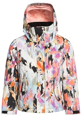 Roxy JETTY GIRL JK Mädchen Snowboardjacke, Multi, 14/XL, Multi