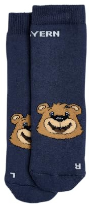 FC Bayern München ABS Socken | Anti-Rutsch Socken | 2er-Set |Kinder | blau