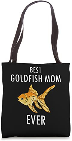 Goldfish Mom Ironic Saying Aquaristics Fan Tote Bag