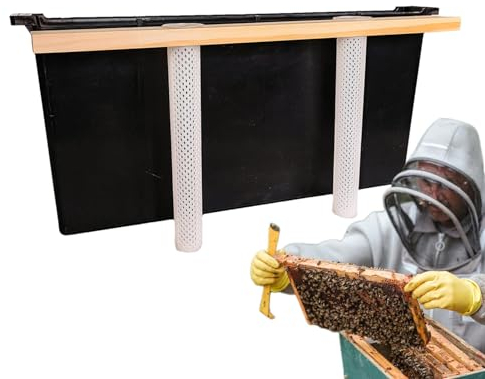 -Wasser-Futterspender, -Rahmen-Futterspender - 3,5 l Imkerei-Wasserspender - Imkereiausrüstung, Futterspender für Bienenstöcke, Wasserspender für Bienenzucht, Wasserfutterspender
