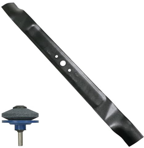 Spares2go Lame pour tondeuse autoportée Alpina AT1 66B 66SDB BT66 BT66SD 65 cm + aiguiseur