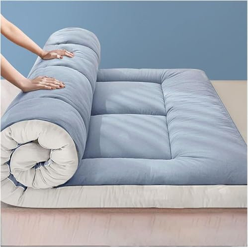 Japanische Futon-Matratze, Faltbare Futon-Matratze für Erwachsene, aufrollbare Futon-Matratze, japanische Matte in voller Größe, Liege-Schlafmatte für Gäste,