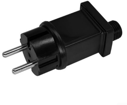 CulinaBlend 12V Led Netzteil Netzteil Lichterkette, IP44 Stecker Lichterkette Ersatz Netzteil Lichterkette 0.5A~ 1A Wasserdicht Lichterketten Adapter Trafo(12V 0.8A)